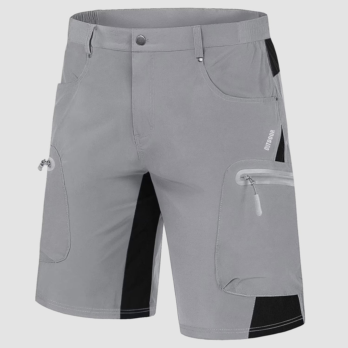 Men's Hiking Cargo Shorts - Water Resistant Quick Dry Golf Shorts