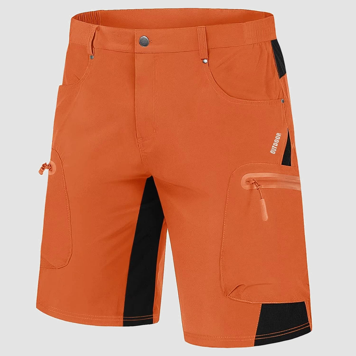Men's Hiking Cargo Shorts - Water Resistant Quick Dry Golf Shorts