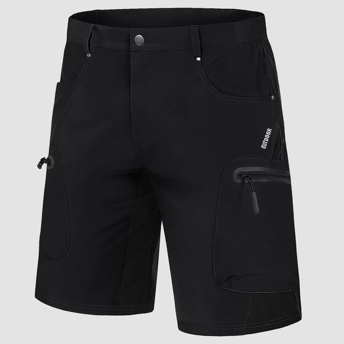 Men's Hiking Cargo Shorts - Water Resistant Quick Dry Golf Shorts