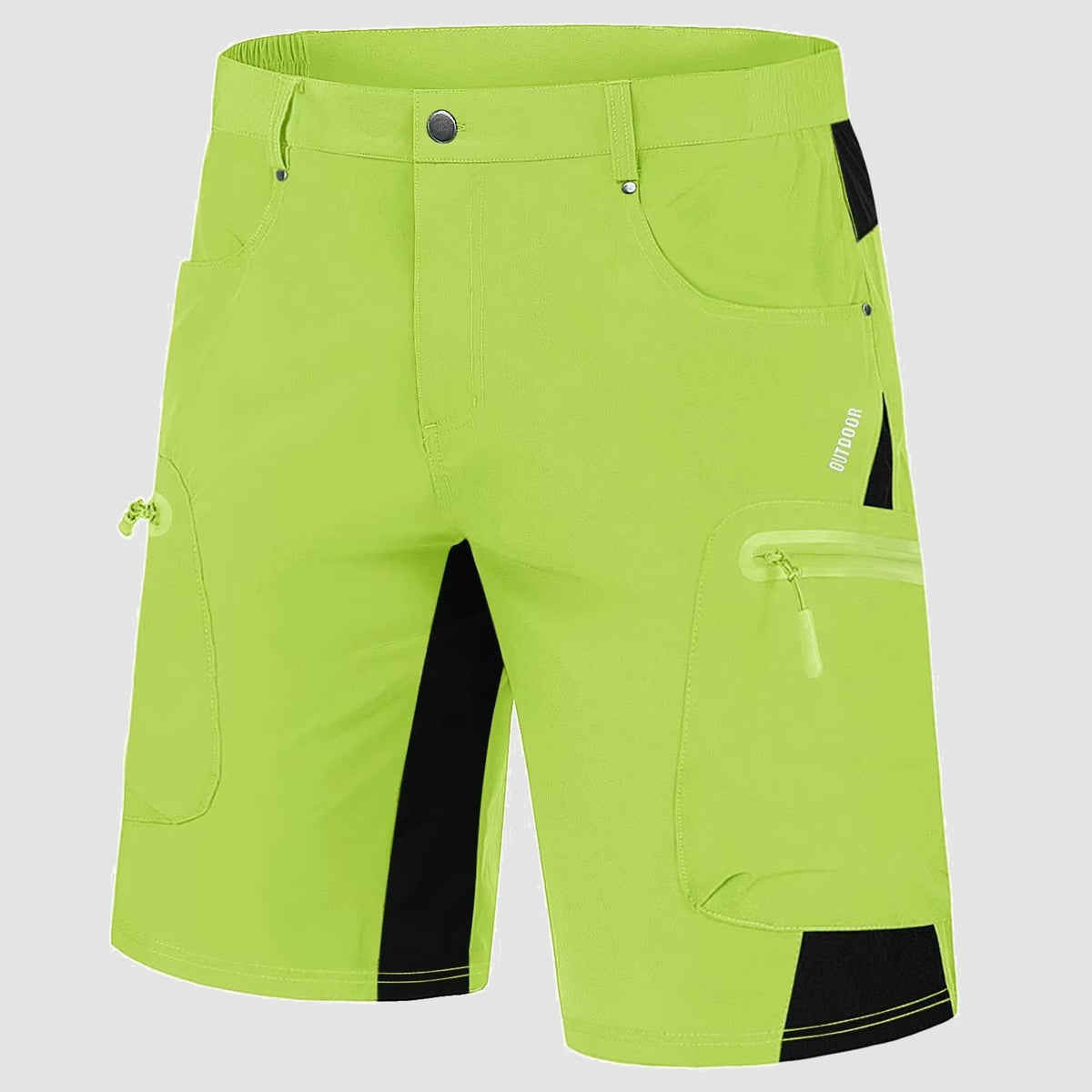 Men's Hiking Cargo Shorts - Water Resistant Quick Dry Golf Shorts