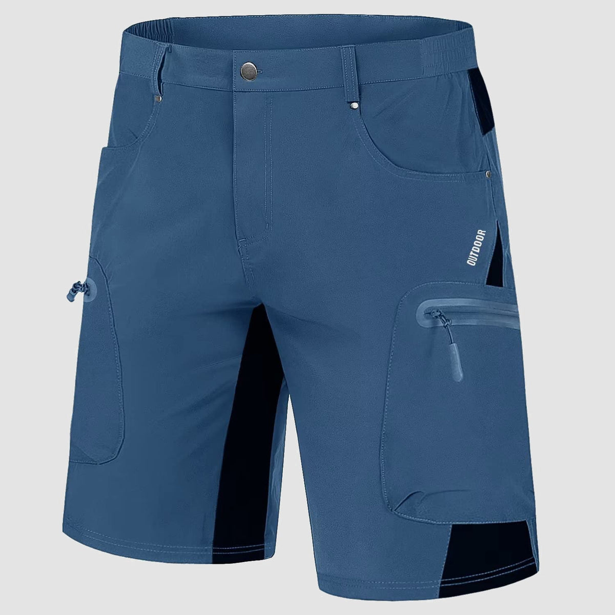 Men's Hiking Cargo Shorts - Water Resistant Quick Dry Golf Shorts