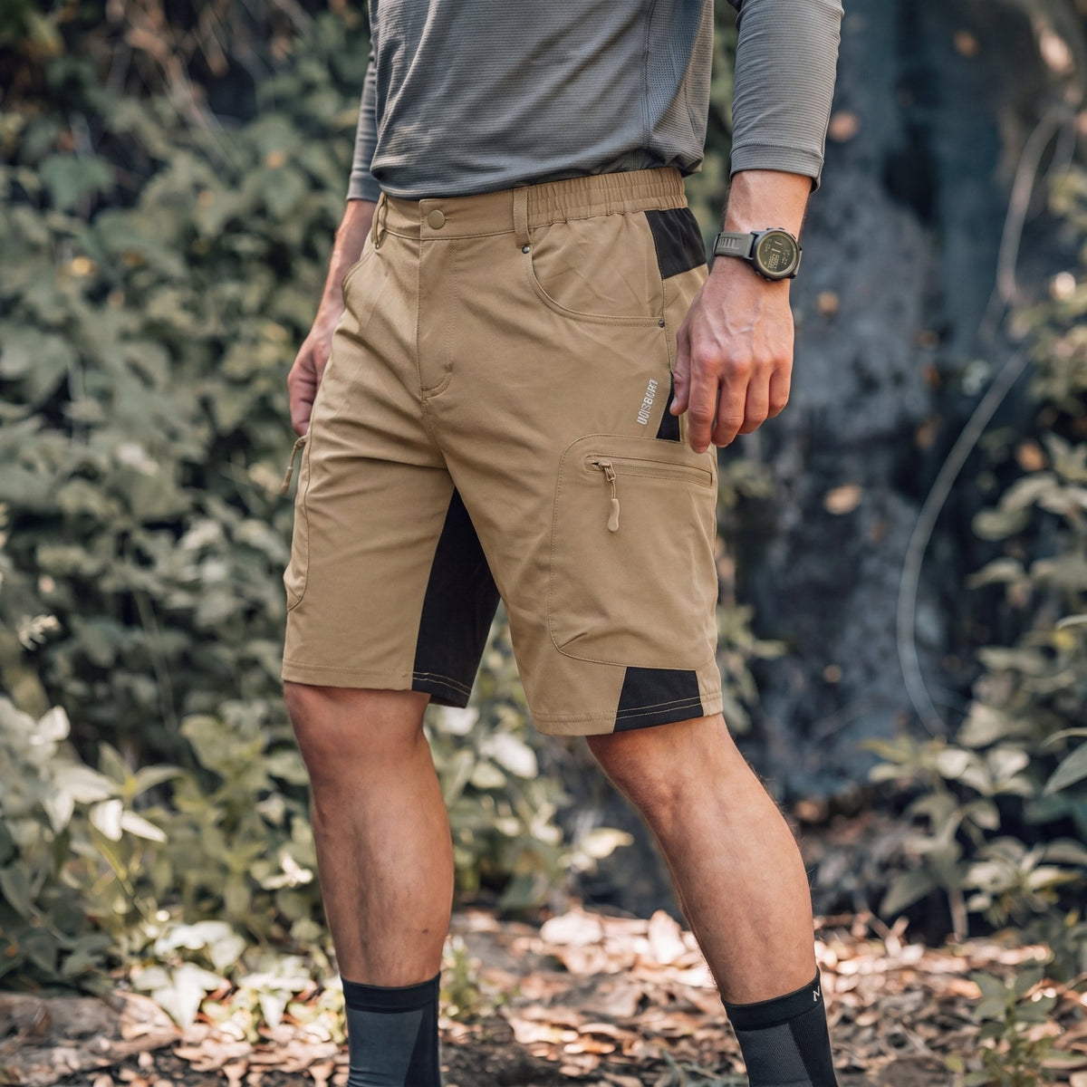 Men's Hiking Cargo Shorts - Water Resistant Quick Dry Golf Shorts