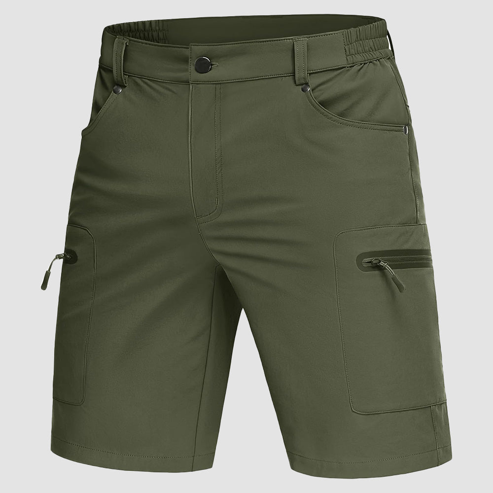 Men's Hiking Cargo Shorts with Zipper Pockets