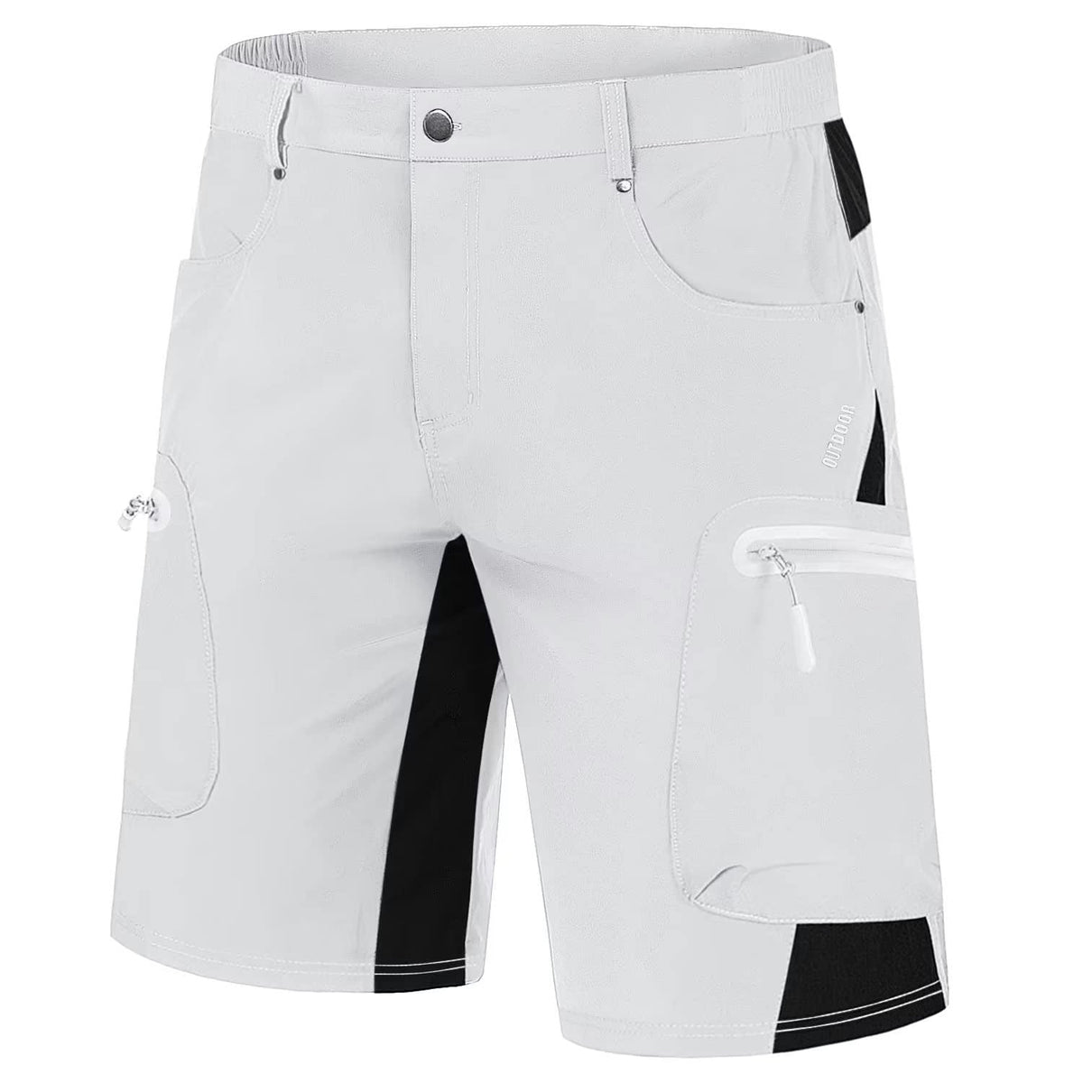 Men's Hiking Cargo Shorts - Water Resistant Quick Dry Golf Shorts