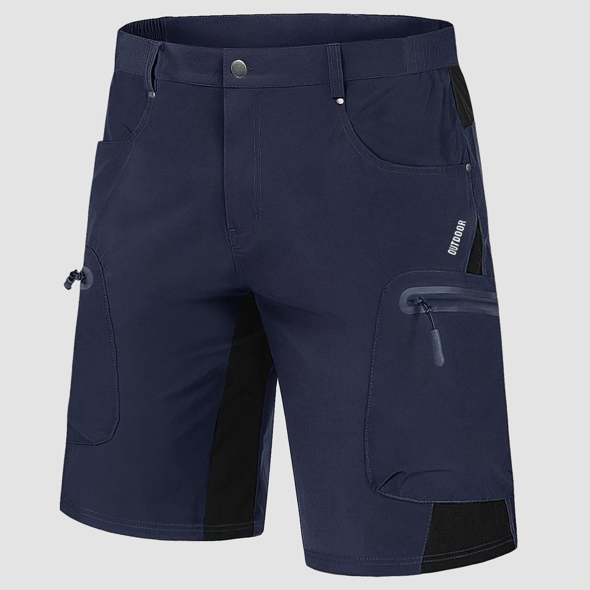 Men's Hiking Cargo Shorts - Water Resistant Quick Dry Golf Shorts
