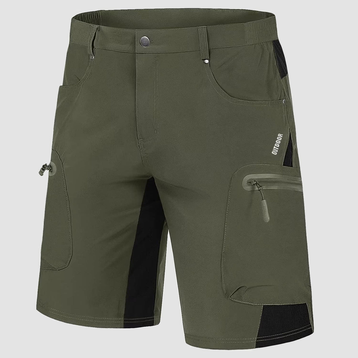 Men's Hiking Cargo Shorts - Water Resistant Quick Dry Golf Shorts