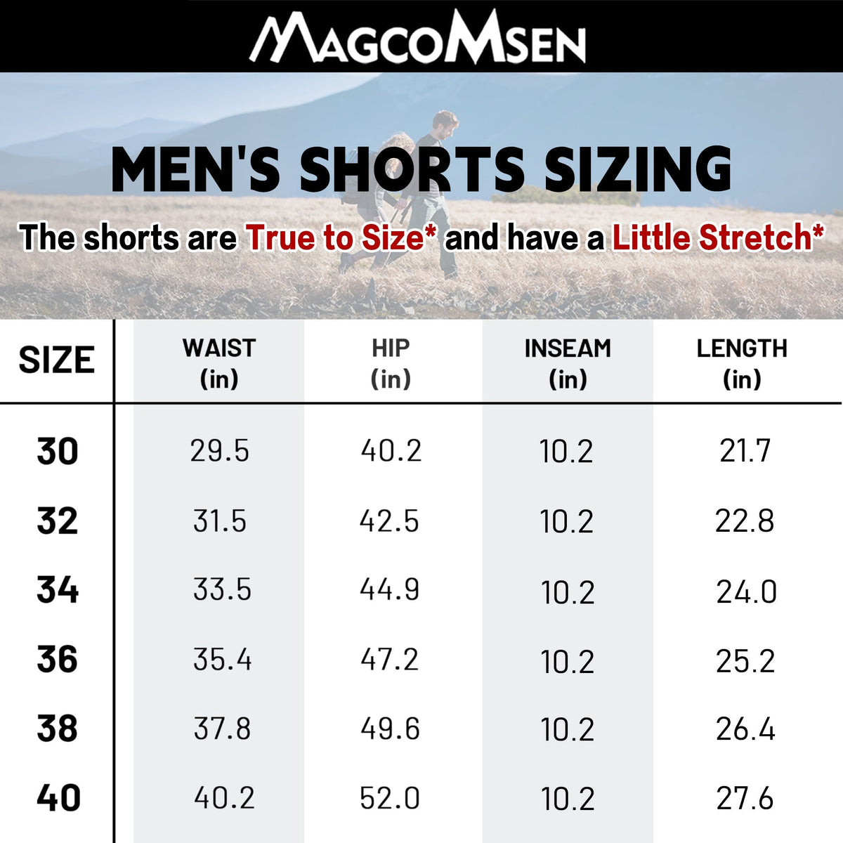 Men's Hiking Cargo Shorts - Water Resistant Quick Dry Golf Shorts