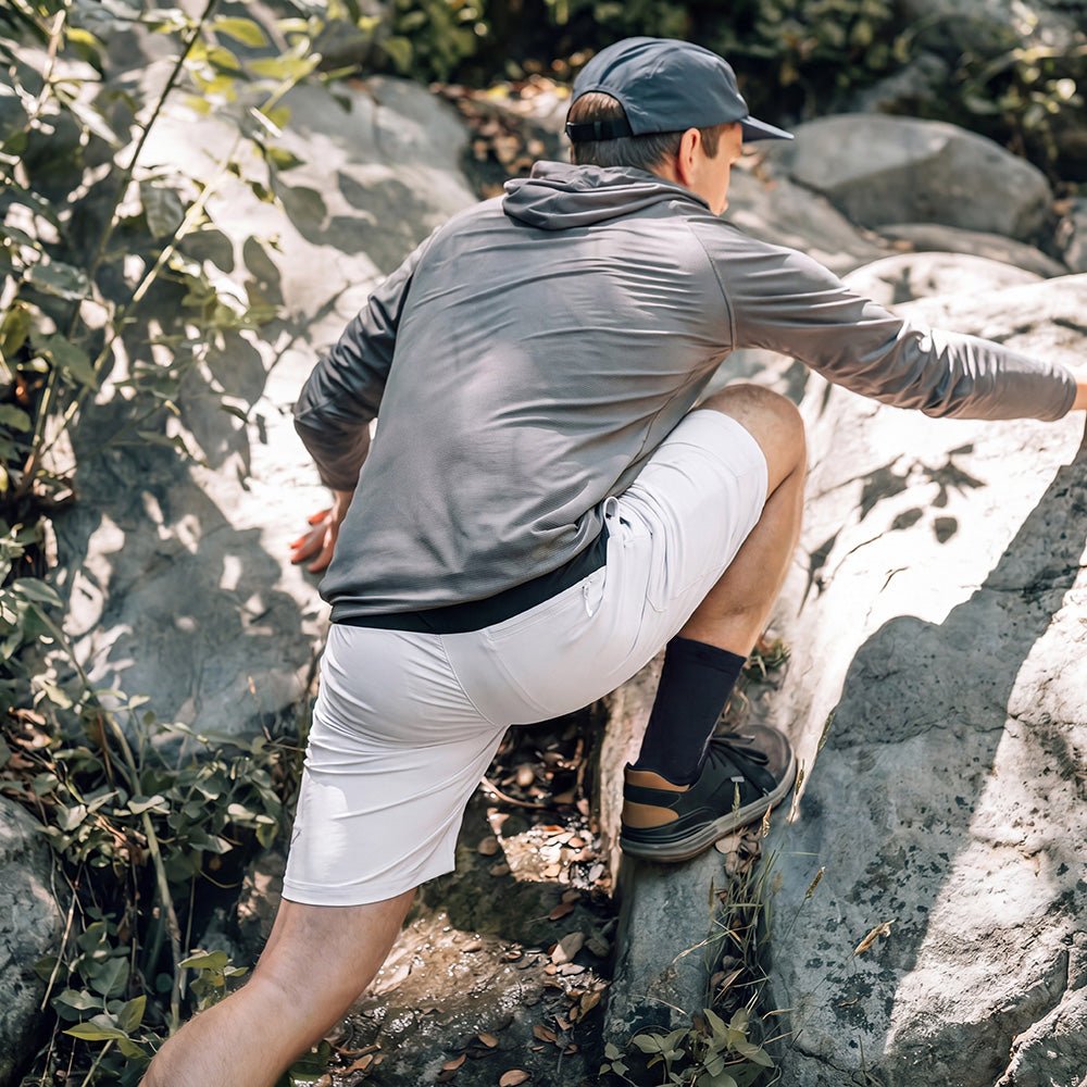 Men's Hiking Cargo Shorts - Water Resistant Quick Dry Golf Shorts